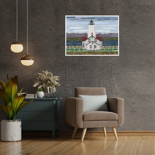 Sequim Dungeness Lighthouse 16x20" Print