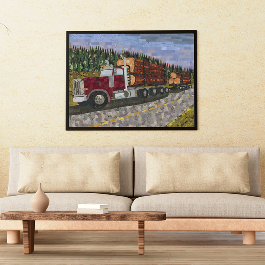 PNW Logging 16x20 Print